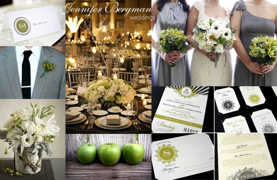 elements of l table Inspiration  and Green Wedding Grey Board Jennifer