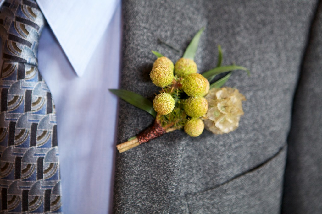 Green Boutonniere