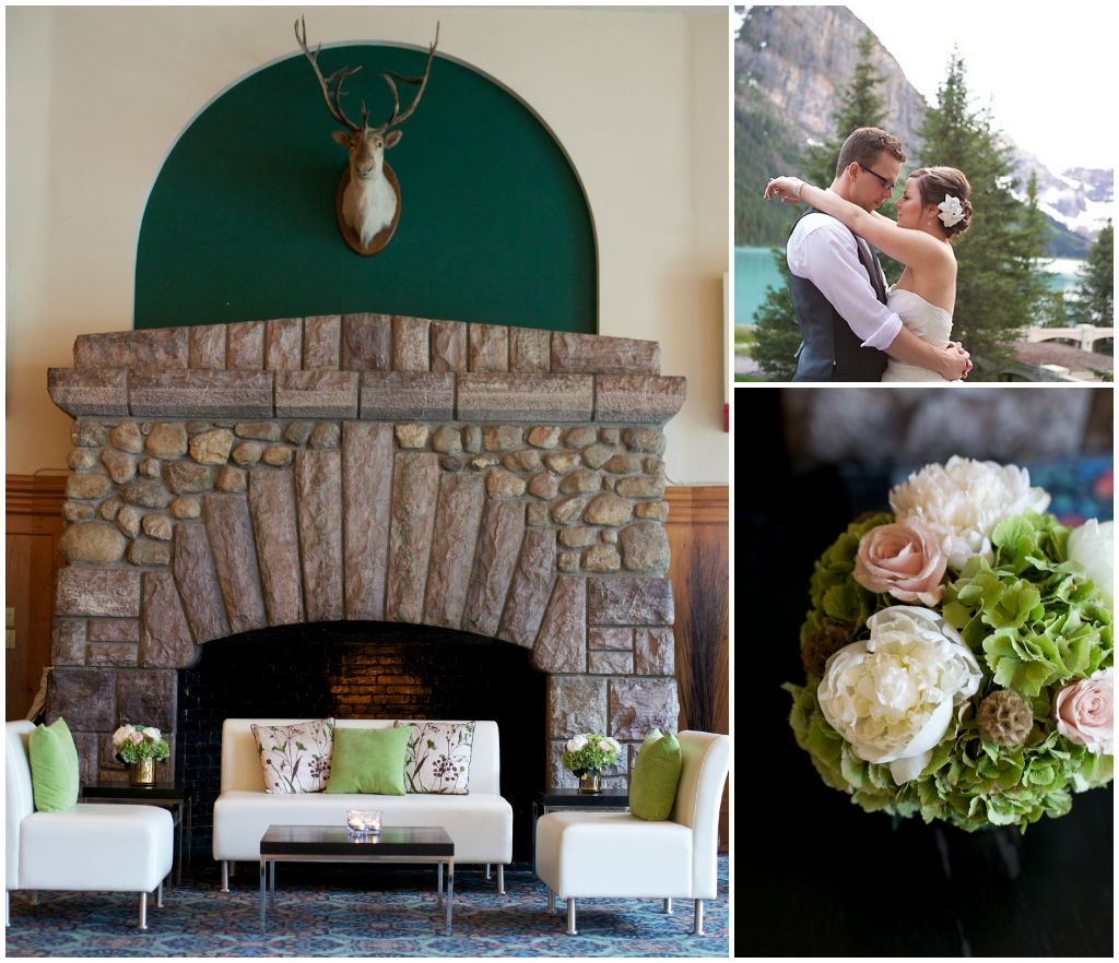 Green Hydrangea and Pink Rose Bouquet