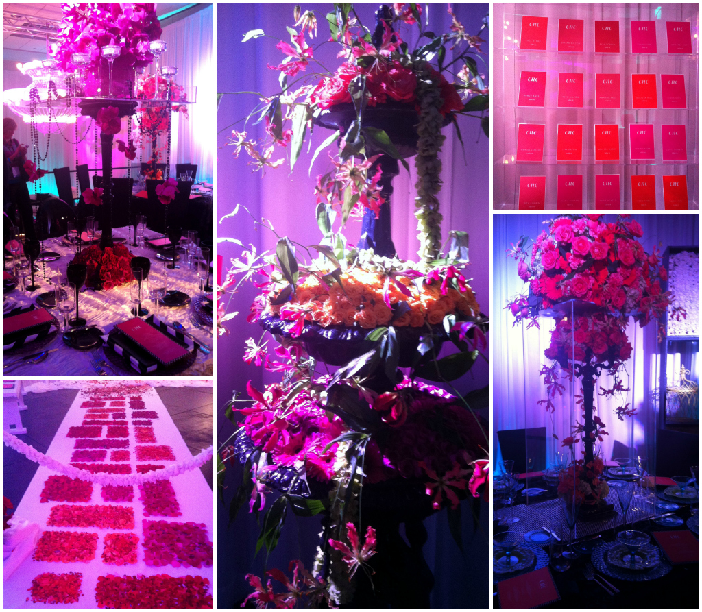 Modern Pink Purple Wedding