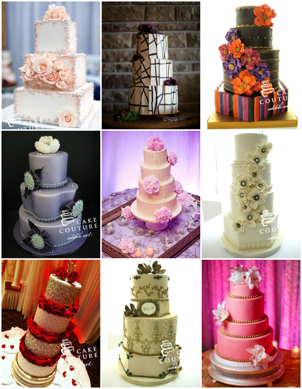 Edmonton Wedding Cakes