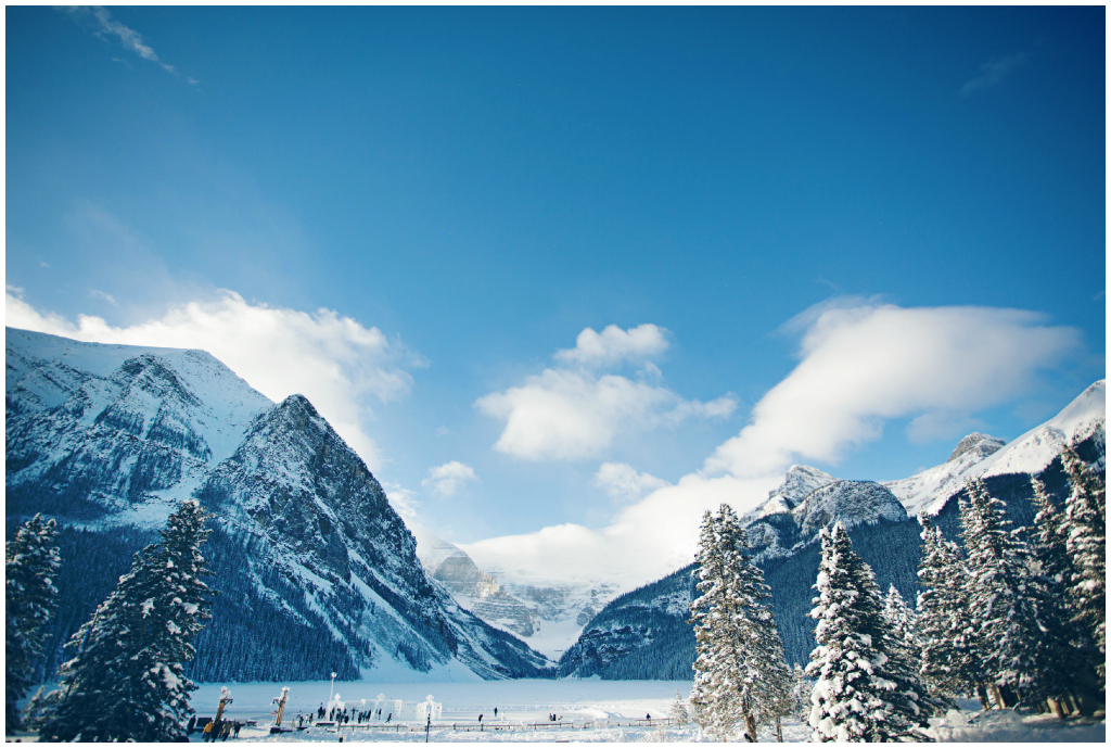 Banff Winter Wedding, Lake Louise Wedding