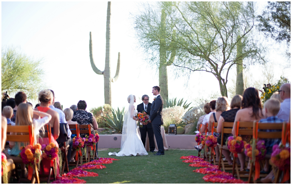 Scottsdale Outdoor Wedding Ceremony