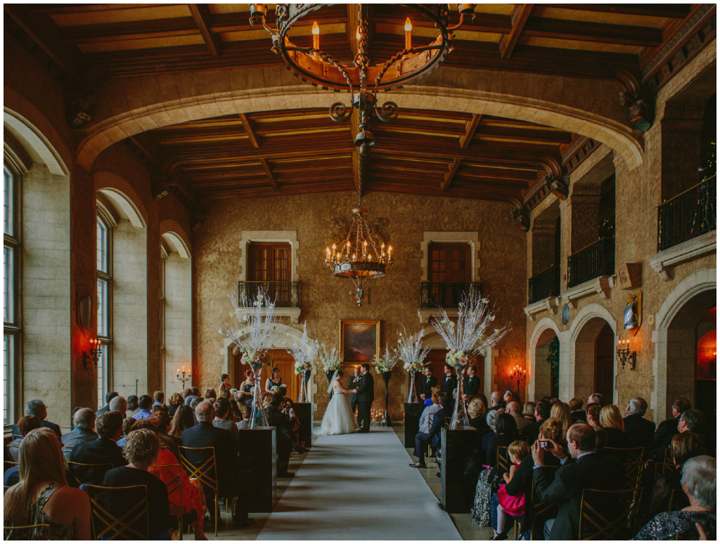 Mount Stephen Hall Wedding Ceremony Banff