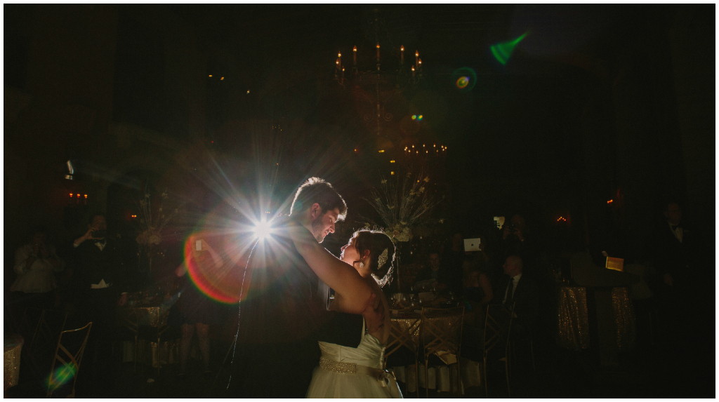 First dance bride and groom