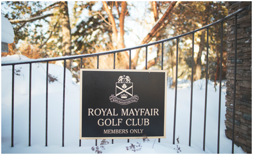 Royal Mayfair Golf Club Baby Shower