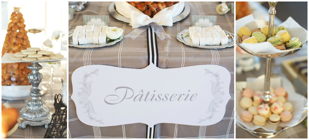 French Desserts Table