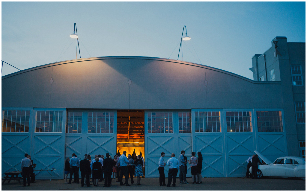 Fort Edmonton Hangar Wedding