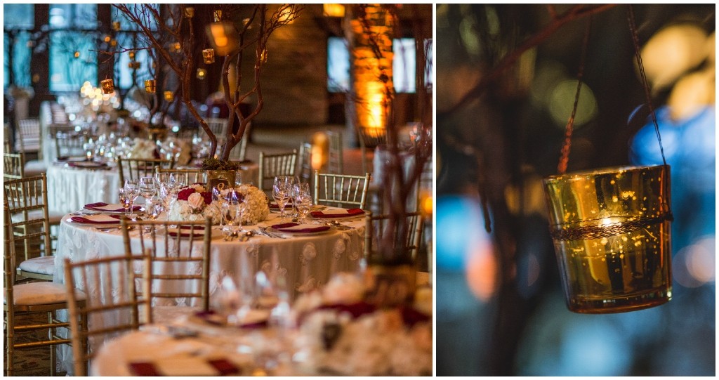 Gold Chiavari Chairs, Gold Accent Wedding