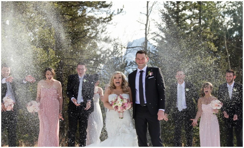 Alberta Winter Wedding, Alberta Mountain Winter Wedding