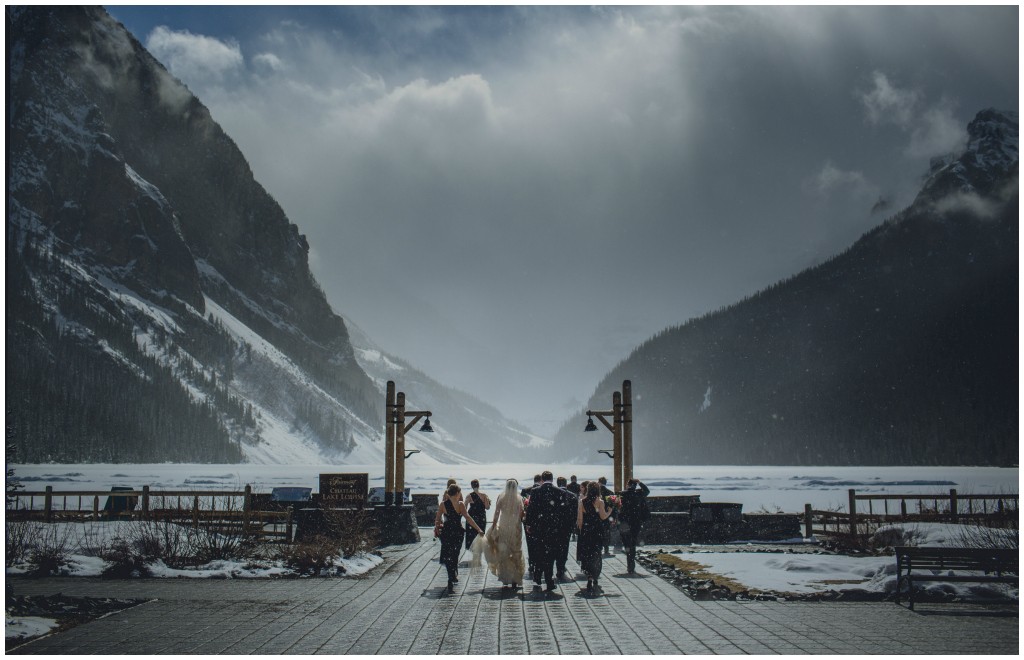 Lake Louise Spring Wedding