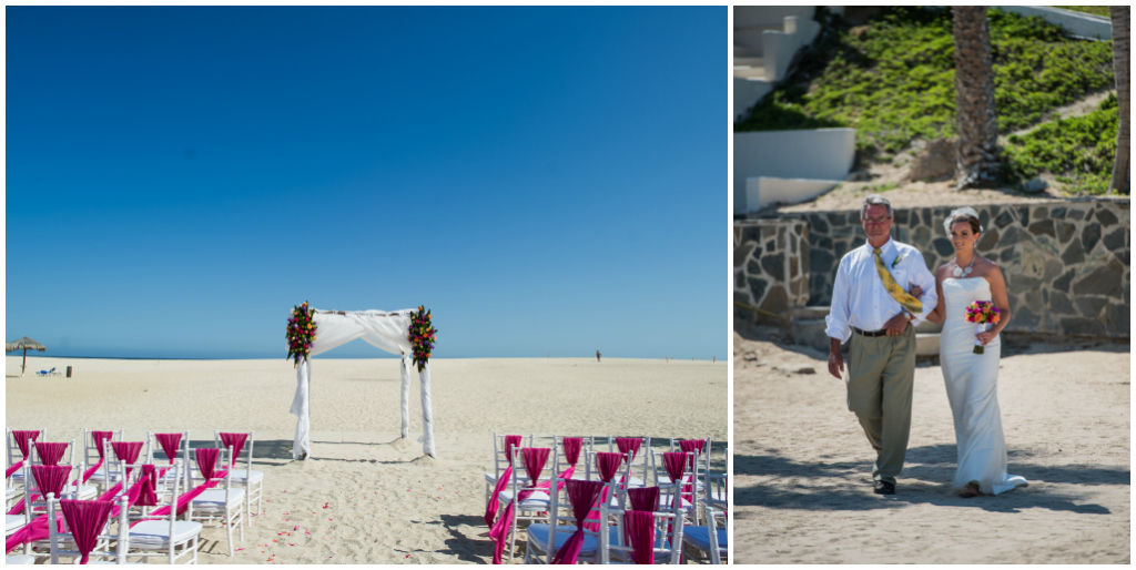 Mexico Beach Wedding