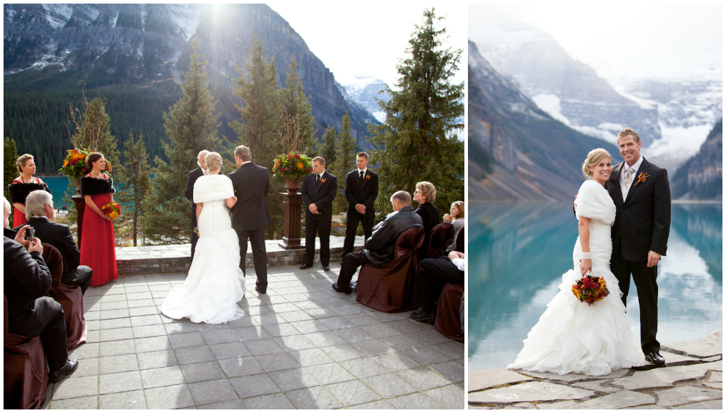 Lake Louise Outdoor Ceremony