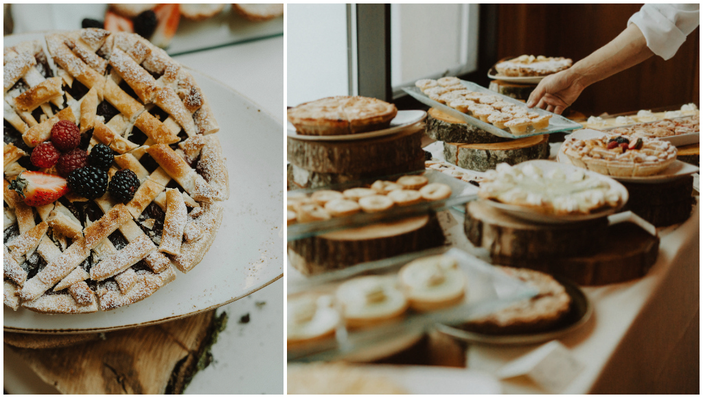 Wedding Pie Table