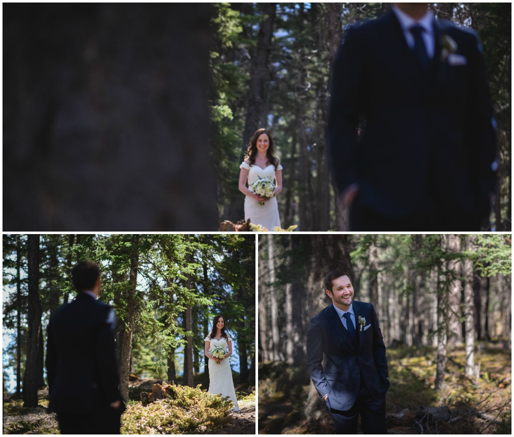 Banff Wedding First Look