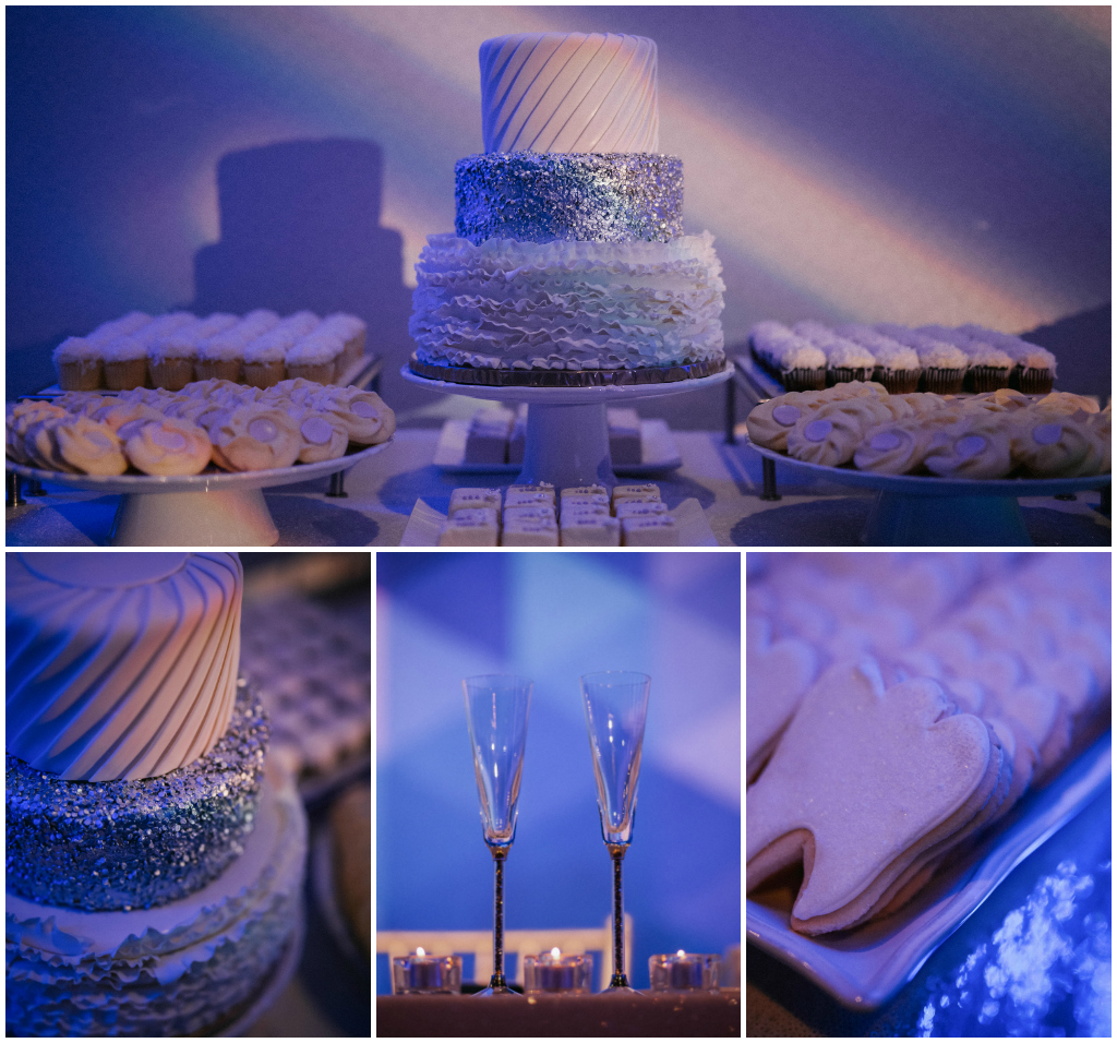 All White Dessert Table, Edmonton Wedding 