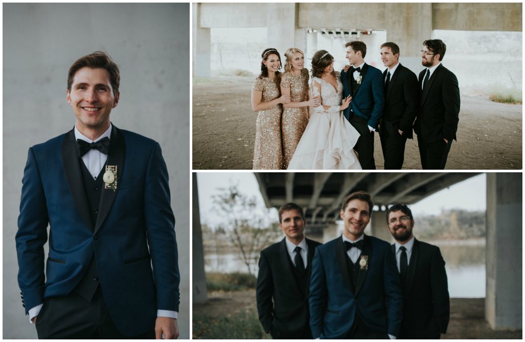 Modern Wedding Party Edmonton