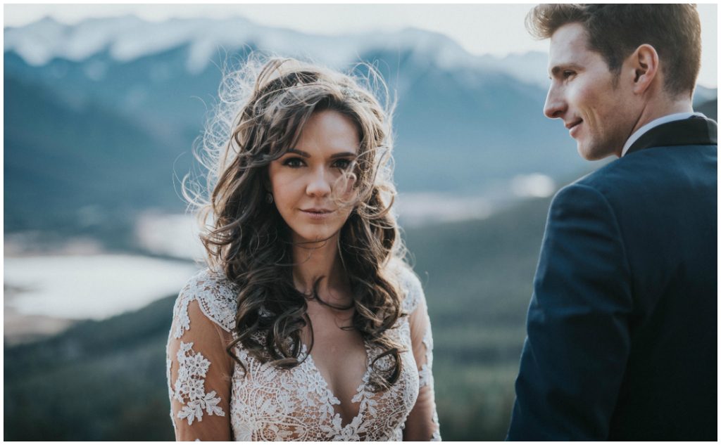 Breathtaking Rocky Mountain Bridal Photos