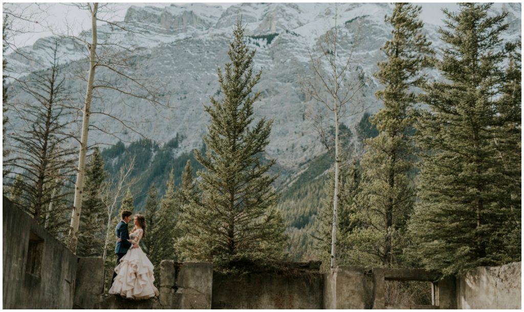 Rocky Mountain Bride and Groom Photos