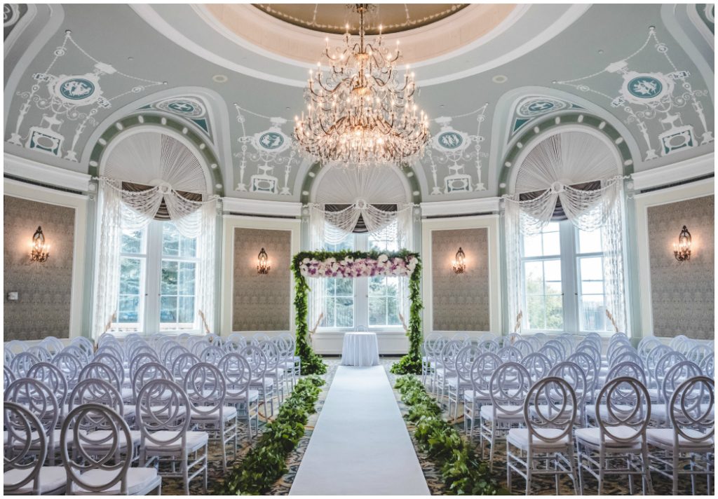 Fairmont Hotel Macdonald Wedgwood Room Wedding 