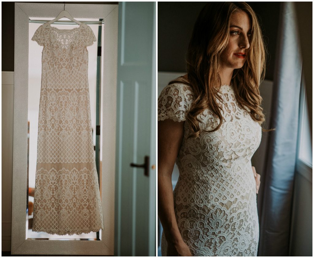 Mixed Lace Bridal Gown, Carey Nash Photography