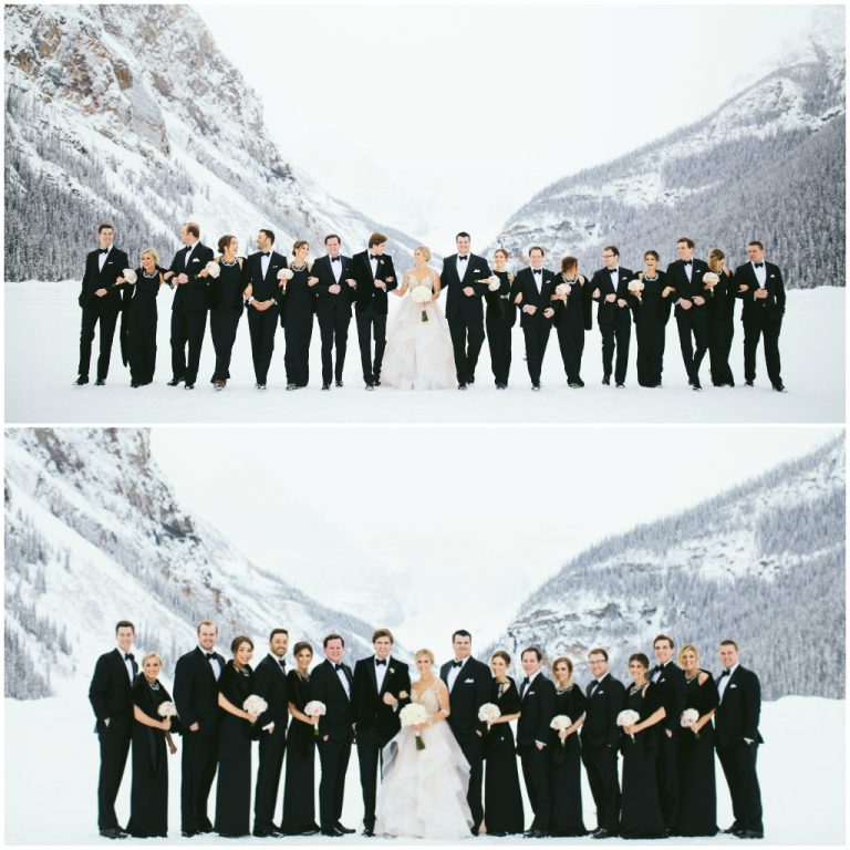 Winter Destination Wedding Fairmont Chateau Lake Louise