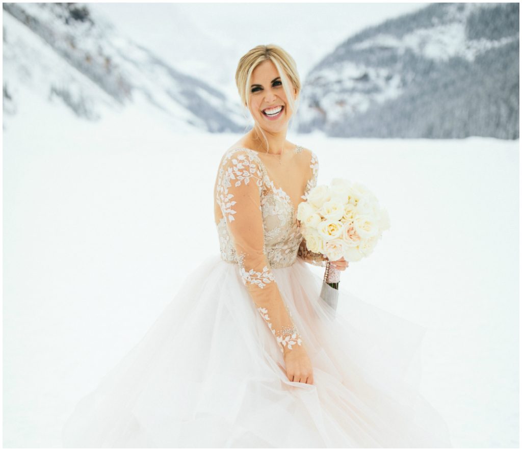 Winter Destination Wedding Fairmont Chateau Lake Louise