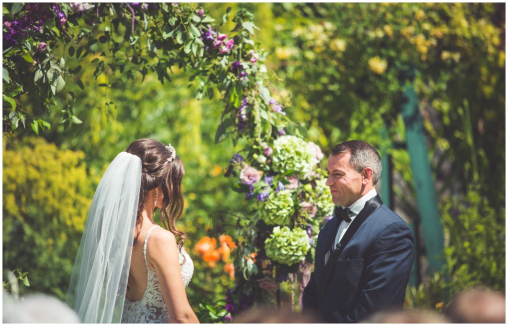 Elegant Outdoor Wedding Ceremony at Hatley Castle