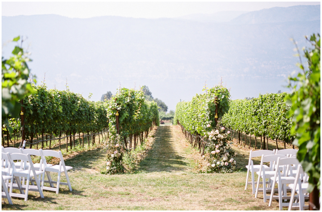 Okanagan Vineyard Wedding Ceremony 