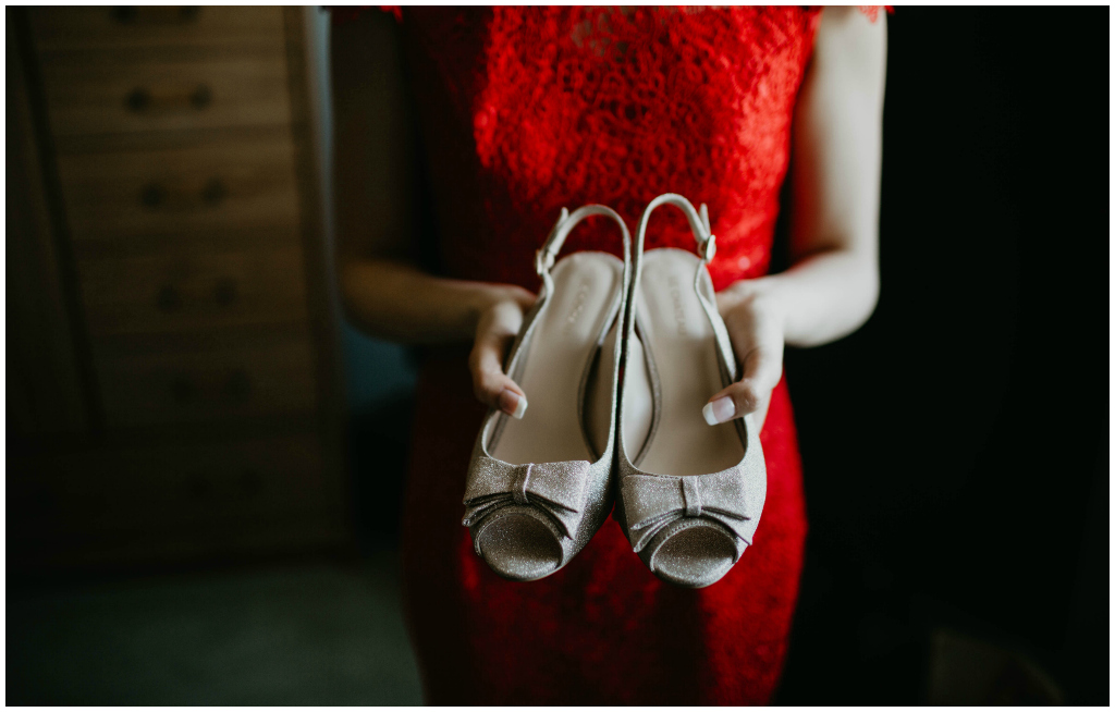 Neutral Bridal Heels