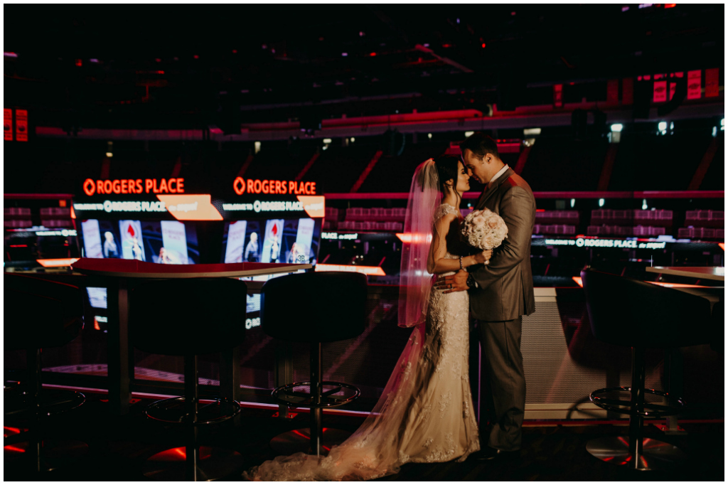 Rogers Place Wedding Photos