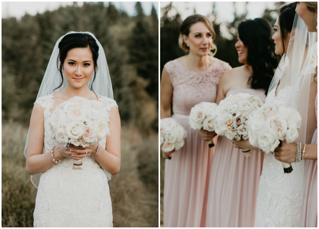 Edmonton Classic White Bouquets, Laurel's On Whyte