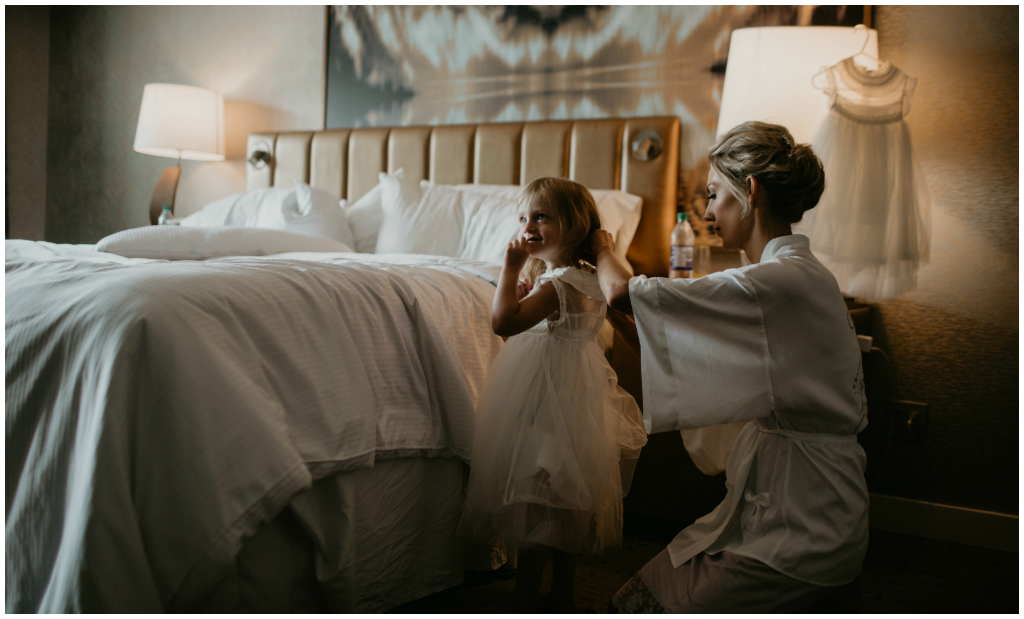 Bridal Morning Preparations