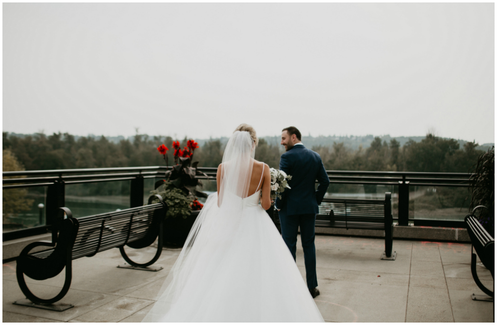 Edmonton River Valley Summer Wedding