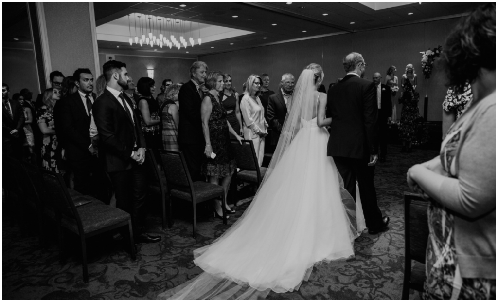 Downtown Edmonton Hotel Wedding