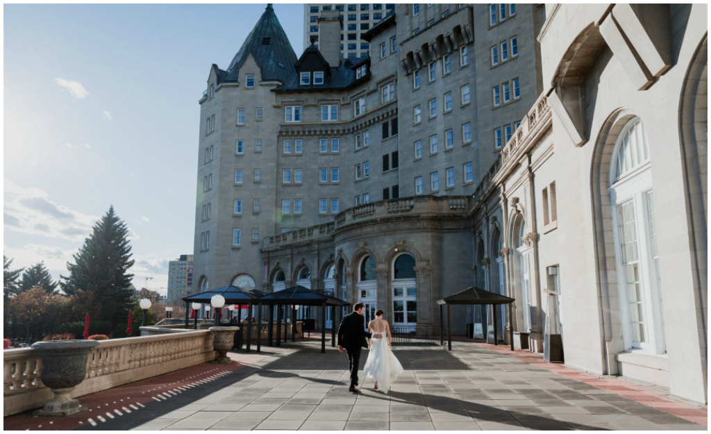 Warm Fall Edmonton Wedding 