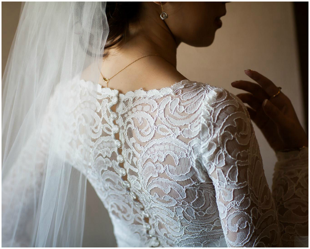 Lace Bridal Top, Infused Studios