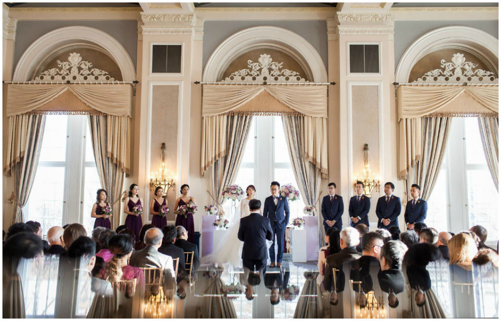 Ballroom Wedding Ceremony