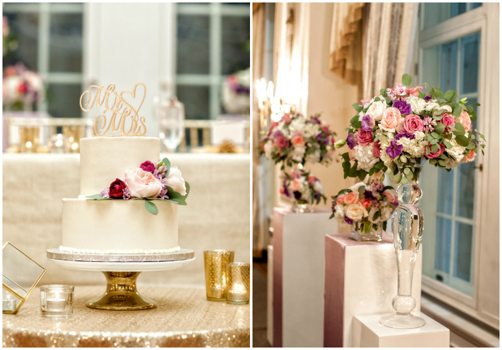 Classic Buttercream White Wedding Cake