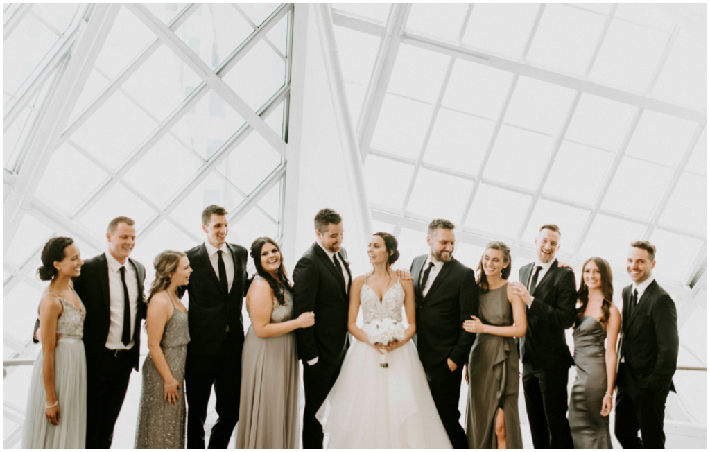 Shades of Silver Edmonton Bridesmaids