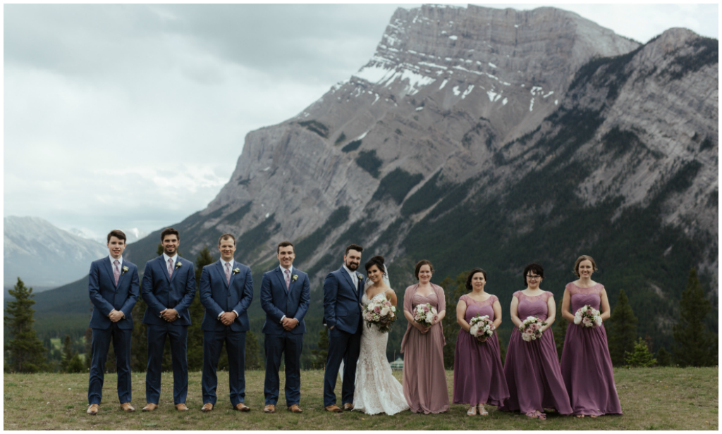 Tunnel Mountain Outdoor Wedding Ceremony