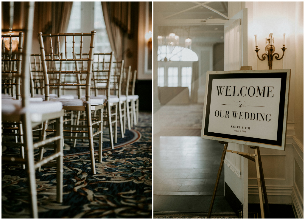 Gold Chiavari Ballroom Wedding