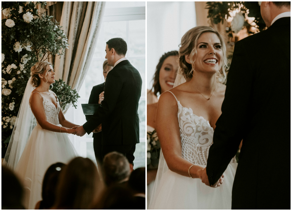 Fairmont Hotel Macdonald Empire Ballroom Wedding Ceremony