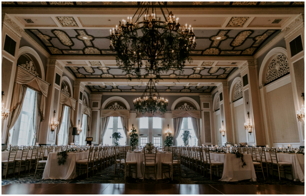 Classic White and Gold Ballroom Wedding Edmonton