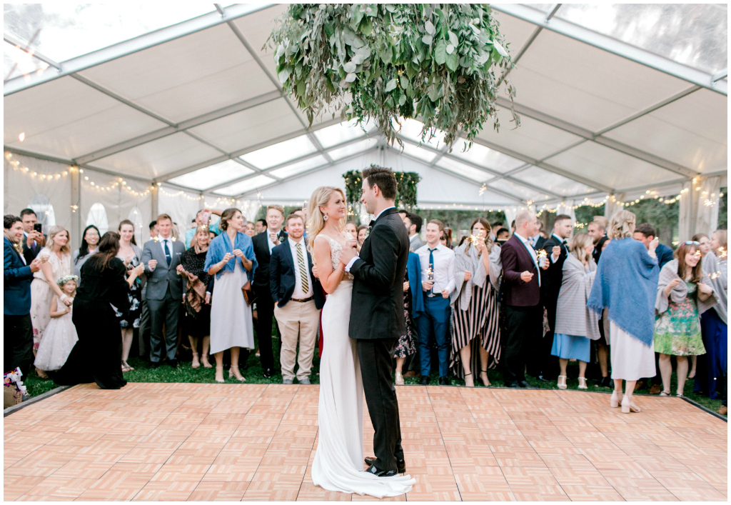 Tent Greenery Chandelier