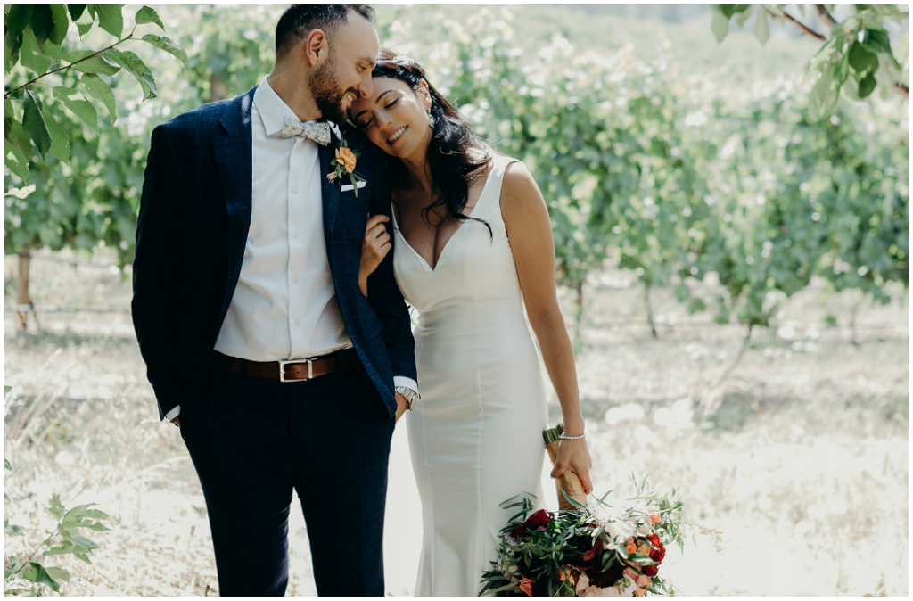 Canadian Summer Vineyard Wedding