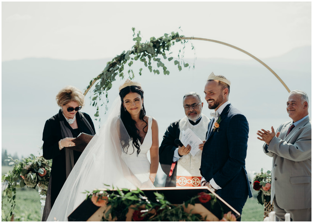 British Columbia Outdoor Summer Ceremony