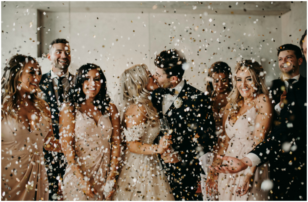 Confetti Kiss Edmonton Wedding