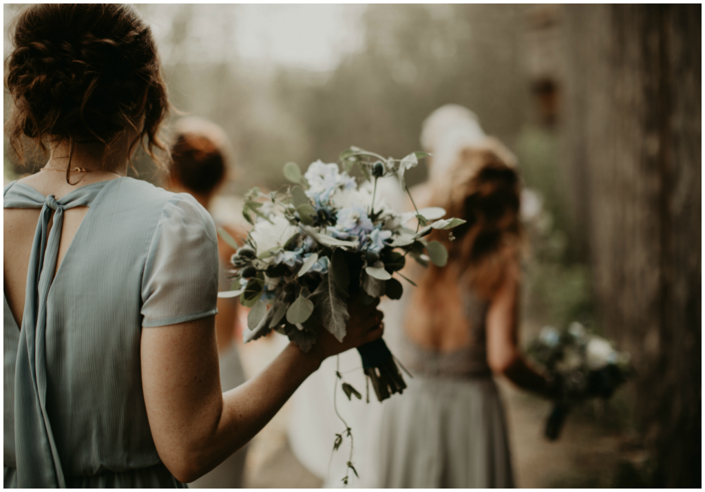 Blue Bridesmaids Dresses