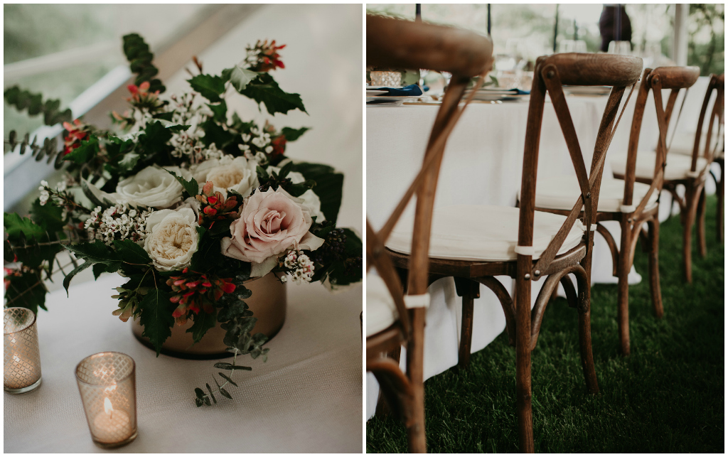 Outdoor Edmonton Tent Wedding, Fabloomosity